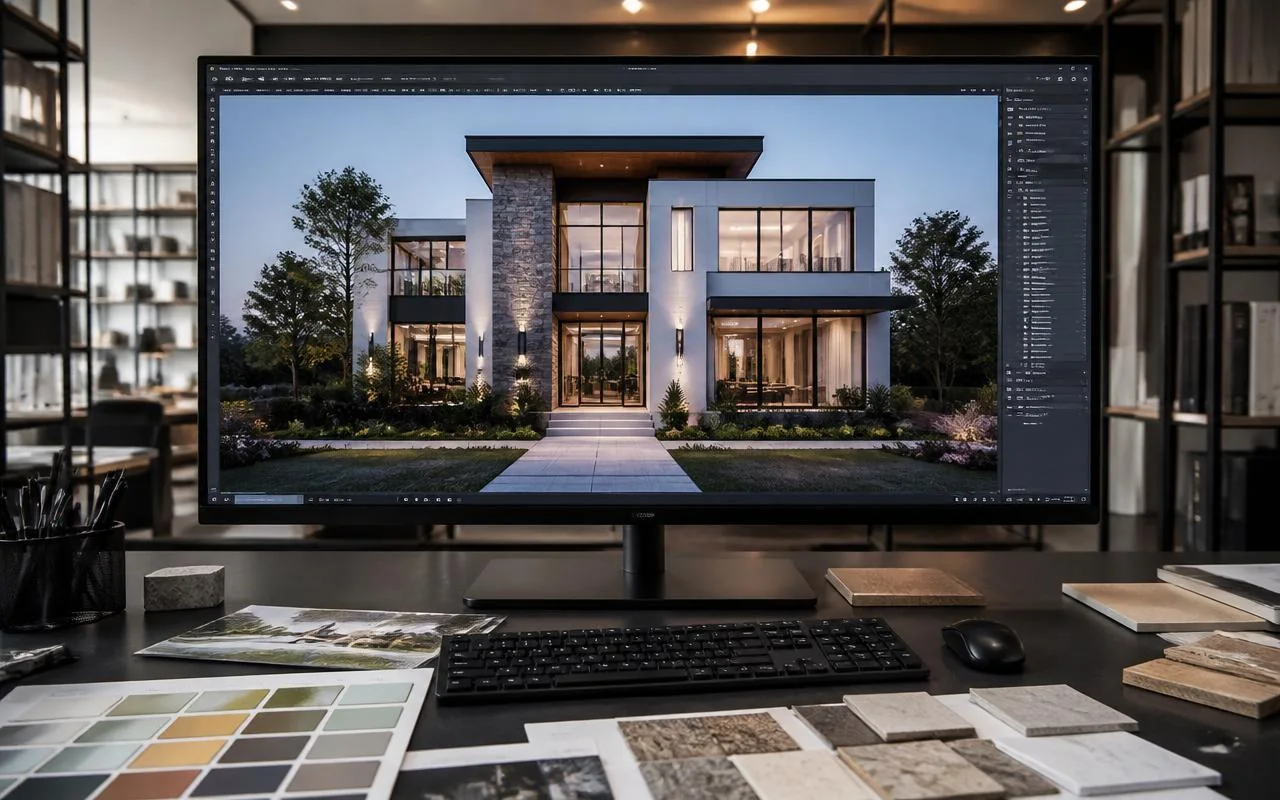 3D Front Elevations